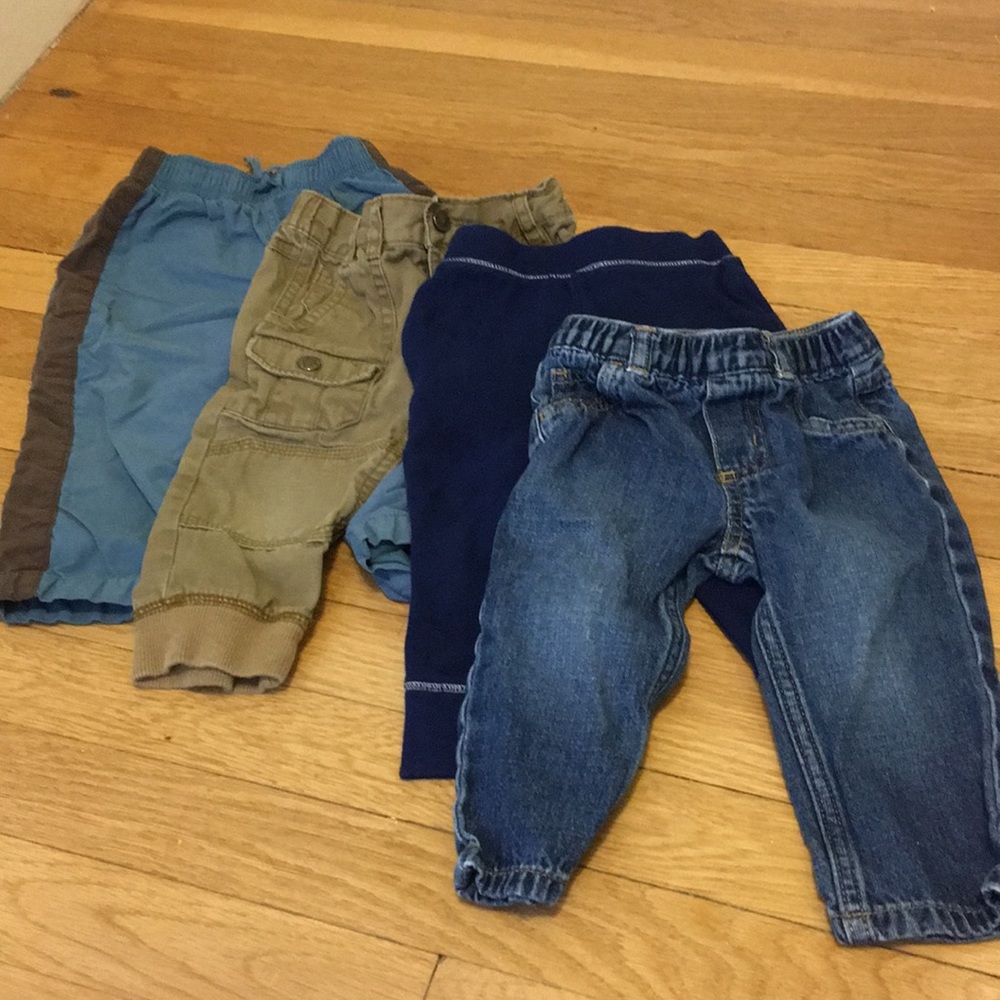 4 pairs of baby pants